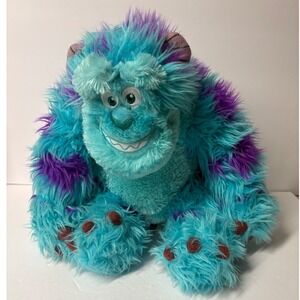 Disney Pixar Monsters Inc Sulley Plush Just Play Blue Purple Large Stuffed Toy